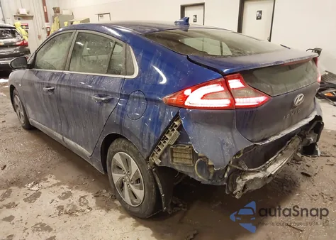 2019 Hyundai Ioniq Hybrid Sel из США, поврежденный, VIN KMHC75LC4KU114294